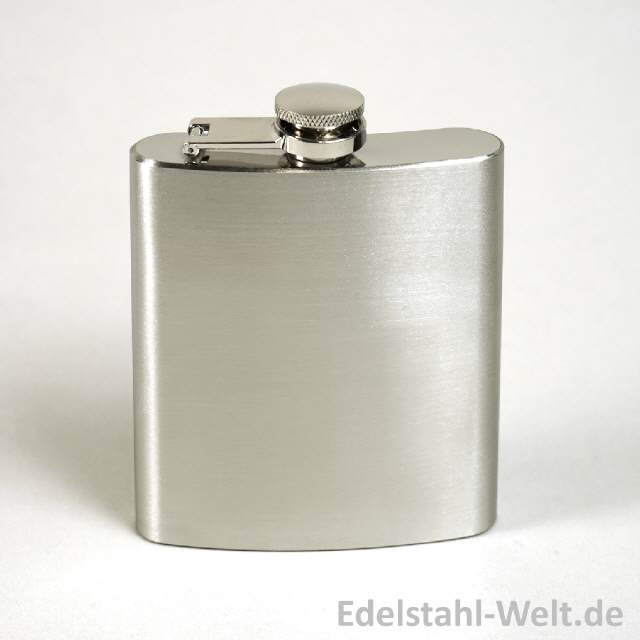 Edelstahlflachmann