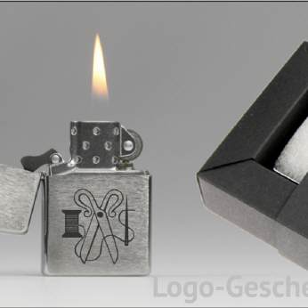 Logo-Geschenk Benzin-Feuerzeug