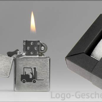 Logo-Geschenk Benzin-Feuerzeug