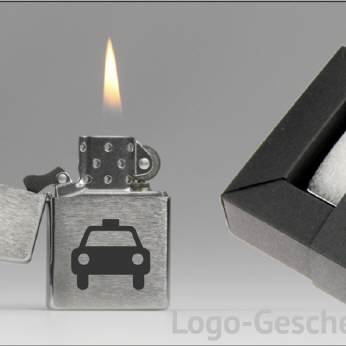Logo-Geschenk Benzin-Feuerzeug