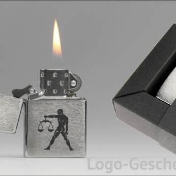 Logo-Geschenk Benzin-Feuerzeug