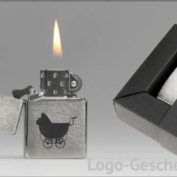 Logo-Geschenk Benzin-Feuerzeug