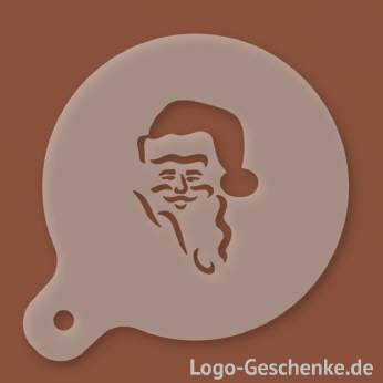 Logo-Geschenk Cappuccino-Schablone aus Kunststoff