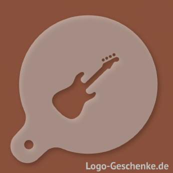 Logo-Geschenk Cappuccino-Schablone aus Kunststoff