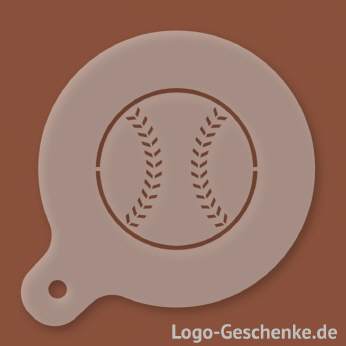 Logo-Geschenk Cappuccino-Schablone aus Kunststoff