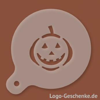 Logo-Geschenk Cappuccino-Schablone aus Kunststoff