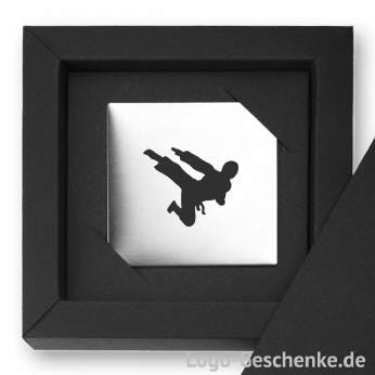 Logo-Geschenk Magnet aus Edelstahl