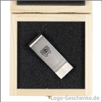 Logo-Geschenk Geldscheinklammer