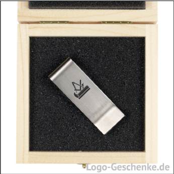Logo-Geschenk Geldscheinklammer