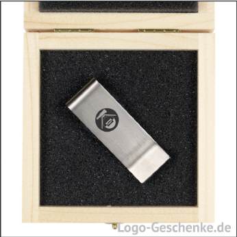 Logo-Geschenk Geldscheinklammer