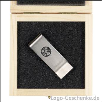 Logo-Geschenk Geldscheinklammer