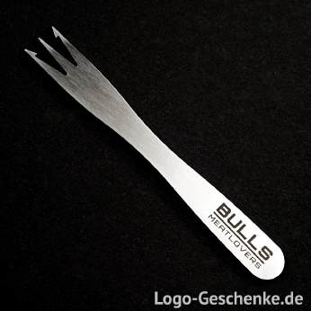 Logo-Geschenk Pommesgabel
