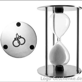 Logo-Geschenk Sanduhr