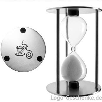 Logo-Geschenk Sanduhr