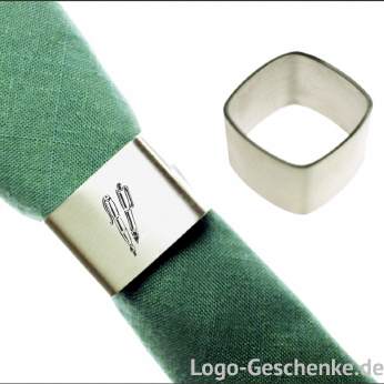 Logo-Geschenk Serviettenringe