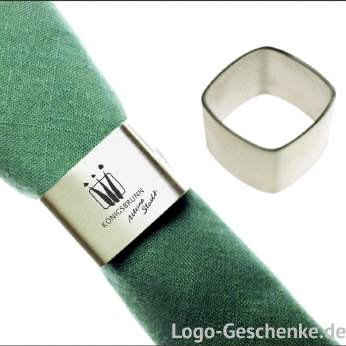 Logo-Geschenk Serviettenringe