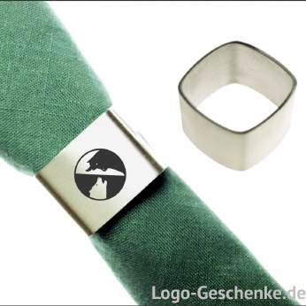 Logo-Geschenk Serviettenringe