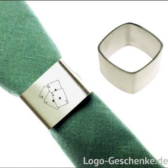 Logo-Geschenk Serviettenringe