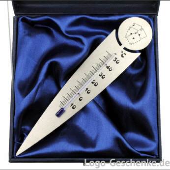 Logo-Geschenk Thermometer