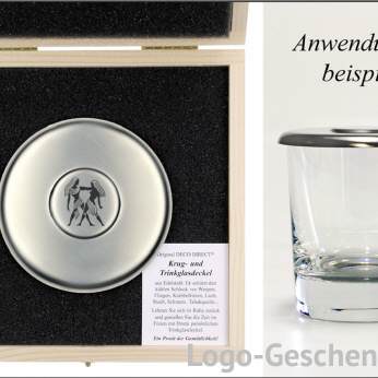 Logo-Geschenk Trinkglasdeckel