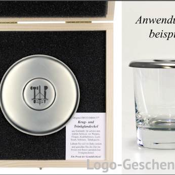 Logo-Geschenk Trinkglasdeckel