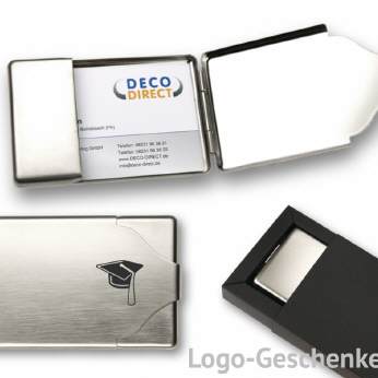 Logo-Geschenk Visitenkarten-Etui