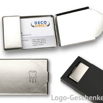 Logo-Geschenk Visitenkarten-Etui