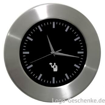 Logo-Geschenk Wanduhr